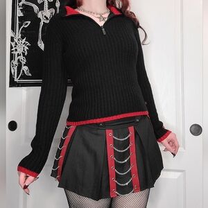 Bongo 90s quarter zip sweater